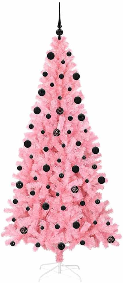 Kalėdų eglutė Rožinė 210 cm PVC