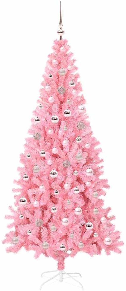 Kalėdų eglutė Rožinė 240 cm PVC