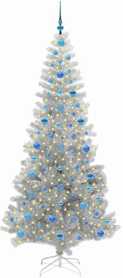 Kalėdų eglutė Sidabro 210 cm PET