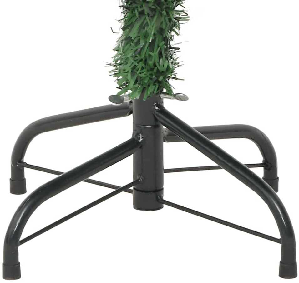 Kalėdų eglutė su 300 LED s stovu Žalia 180 cm PVC