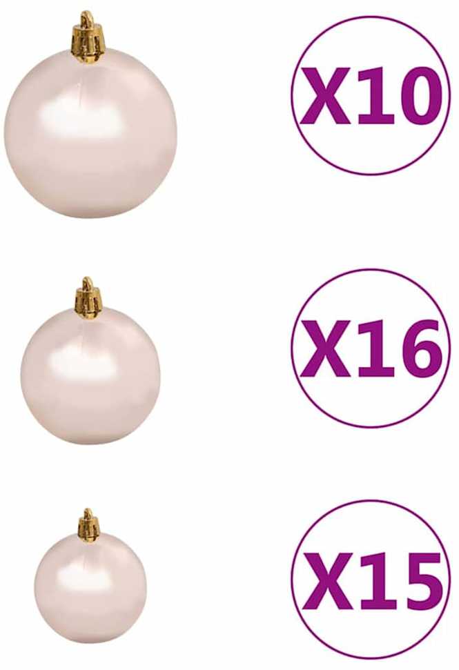 Kalėdų eglutė su 300 LED s stovu Žalia 180 cm PE