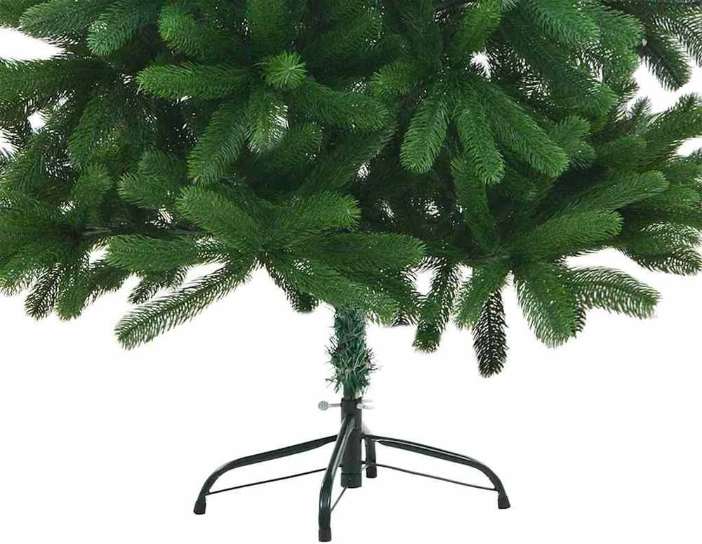 Kalėdų eglutė su 300 LED s stovu Žalia 180 cm PE
