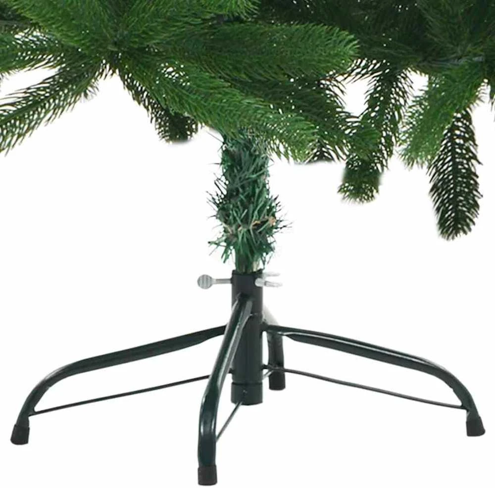 Kalėdų eglutė su 300 LED s stovu Žalia 180 cm PE