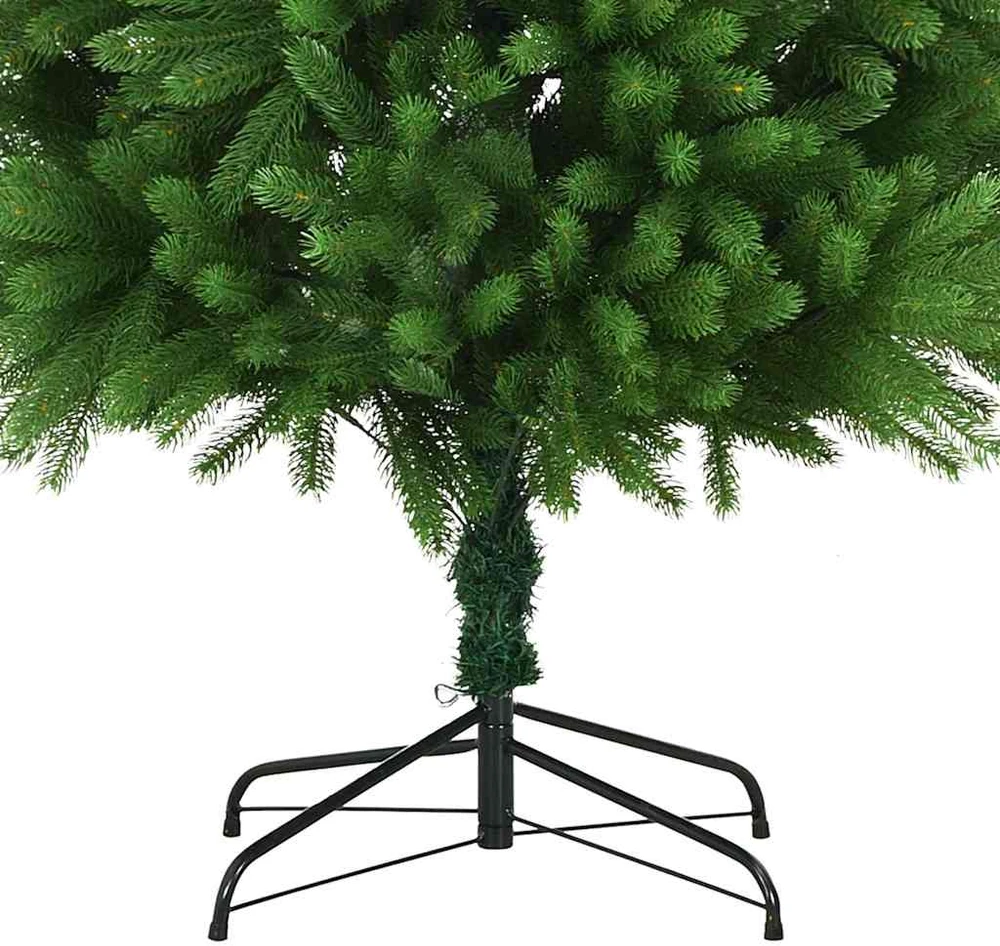 Kalėdų eglutė su 300 LED s stovu Žalia 240 cm PE