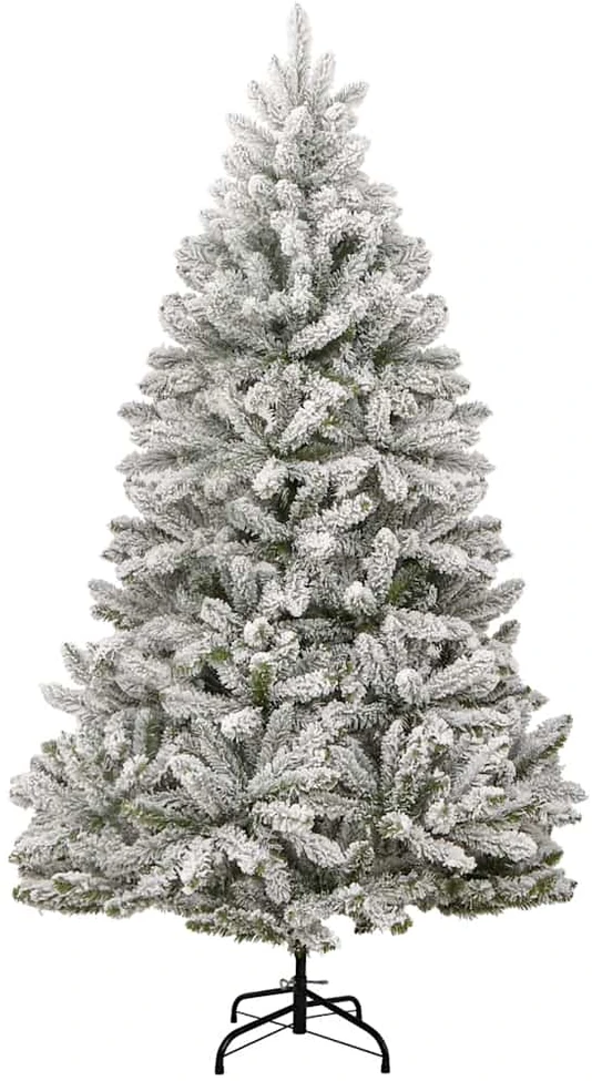 Kalėdų eglutė su šarnyrinėmis šakomis/LED/žaisliukais, 300cm