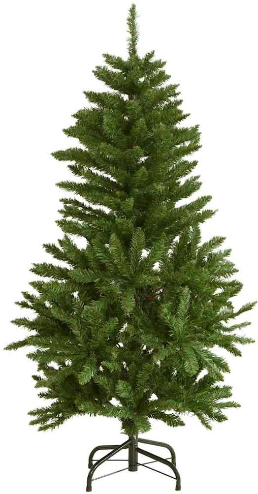 Kalėdų eglutė su šarnyrinėmis šakomis/LED/žaisliukais, 120cm