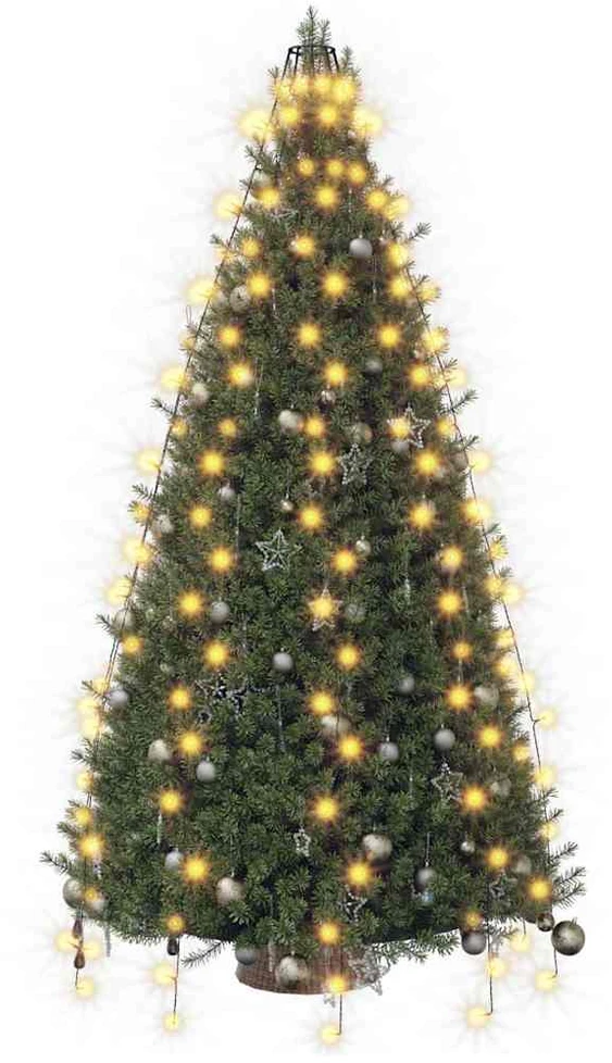 Kalėdų eglutės girlianda, 210 LED lempučių, 210cm