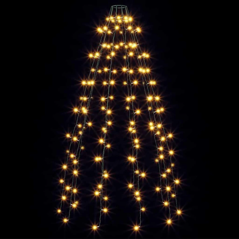 Kalėdų eglutės girlianda su 150 LED lempučių, 150cm