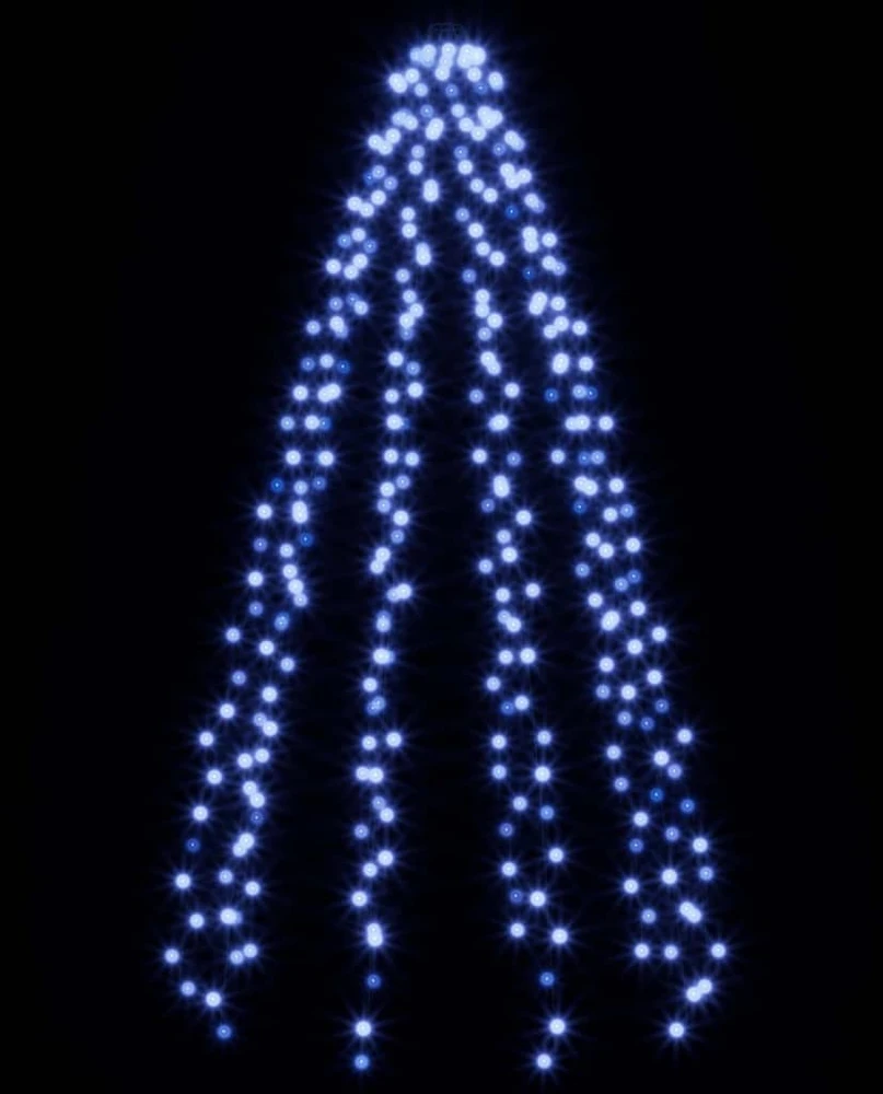Kalėdų eglutės girlianda su 300 mėlynų LED lempučių, 300cm