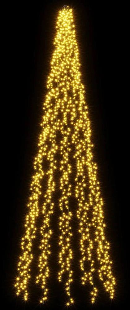 Kalėdinės eglutės girliandos su 12 LED lempučių 1608 LED