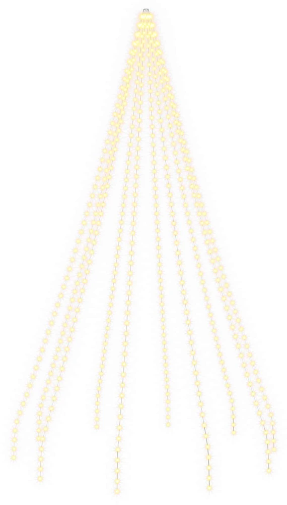 Kalėdų eglutės lemputės 500 LED Šilta balta 500 cm
