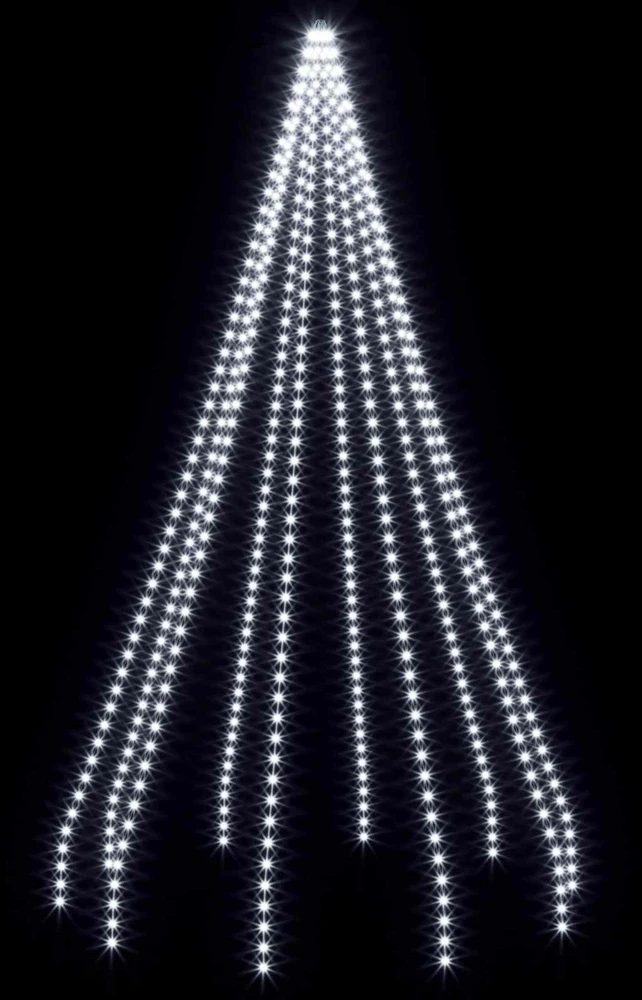 Kalėdų eglutės lemputės 500 LED Šalta balta 500 cm