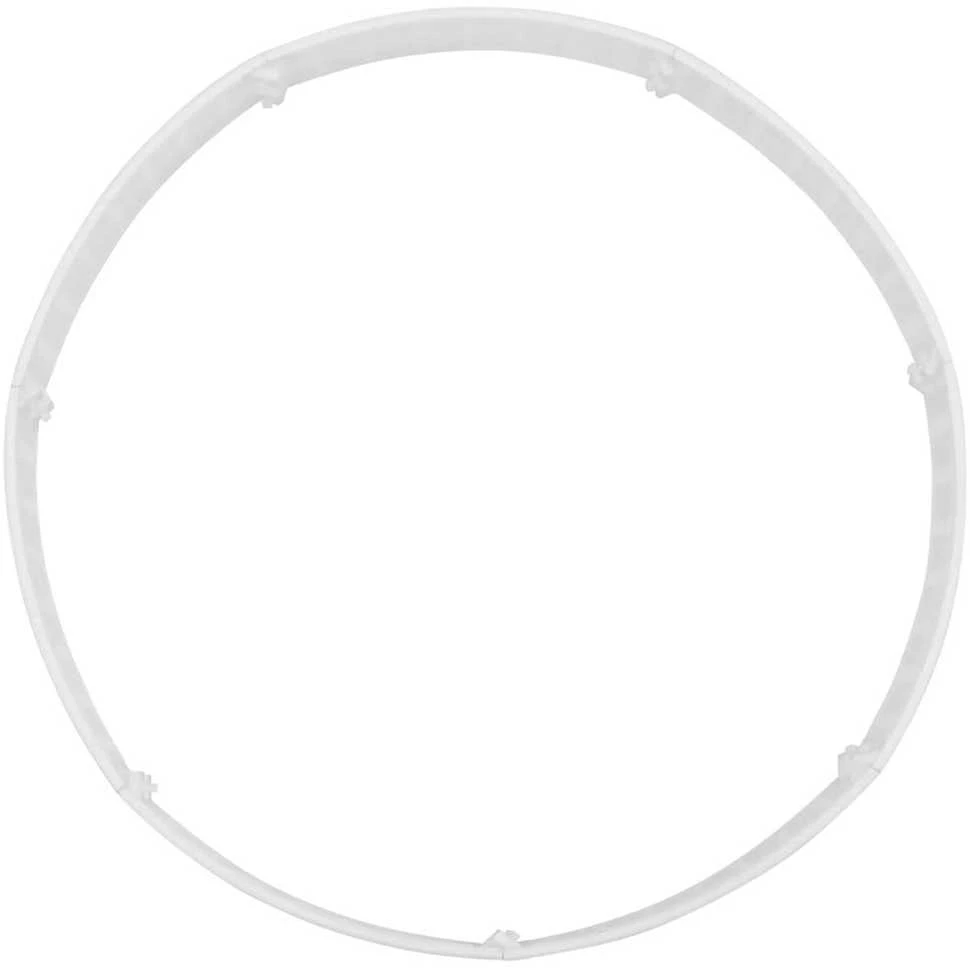 Kalėdų eglutės sijonas Baltas Ø56x23 cm Plastikas