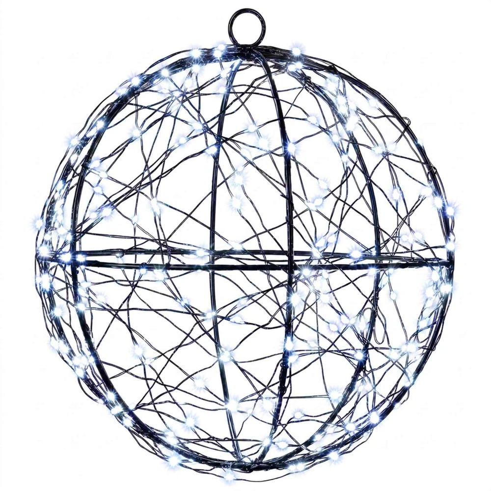 Kalėdų finialo šviesa 200 LED Šalta balta Ø 20 x 22 cm
