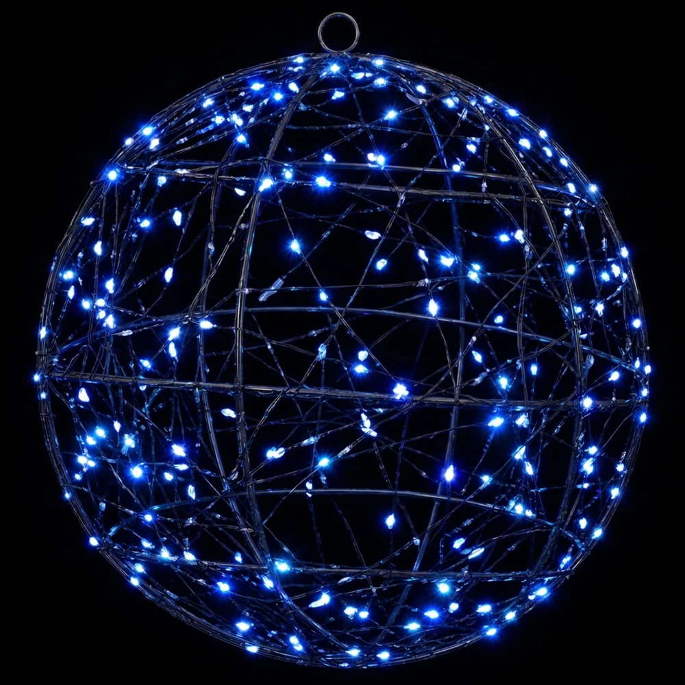 Kalėdų finialo šviesa 300 LED Mėlyna Ø 30 x 32 cm
