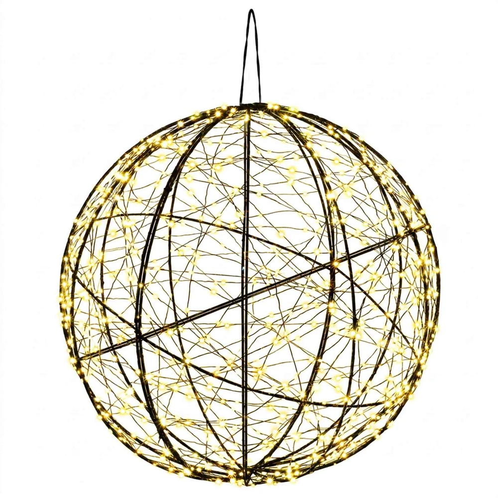 Kalėdų finialo šviesa 500 LED Šilta balta Ø 40 x 42 cm