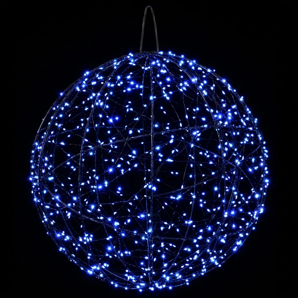 Kalėdų finialo šviesa 750 LED Mėlyna Ø 50 x 52 cm