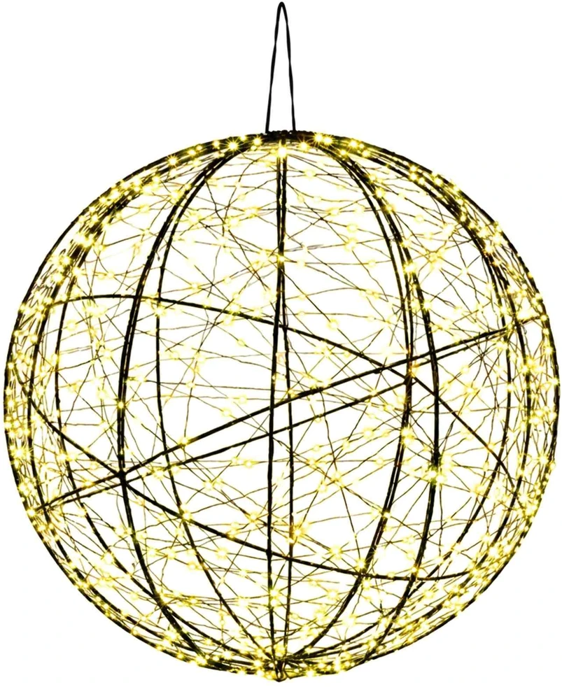 Kalėdų finialo šviesa 750 LED Šilta balta Ø 50 x 52 cm