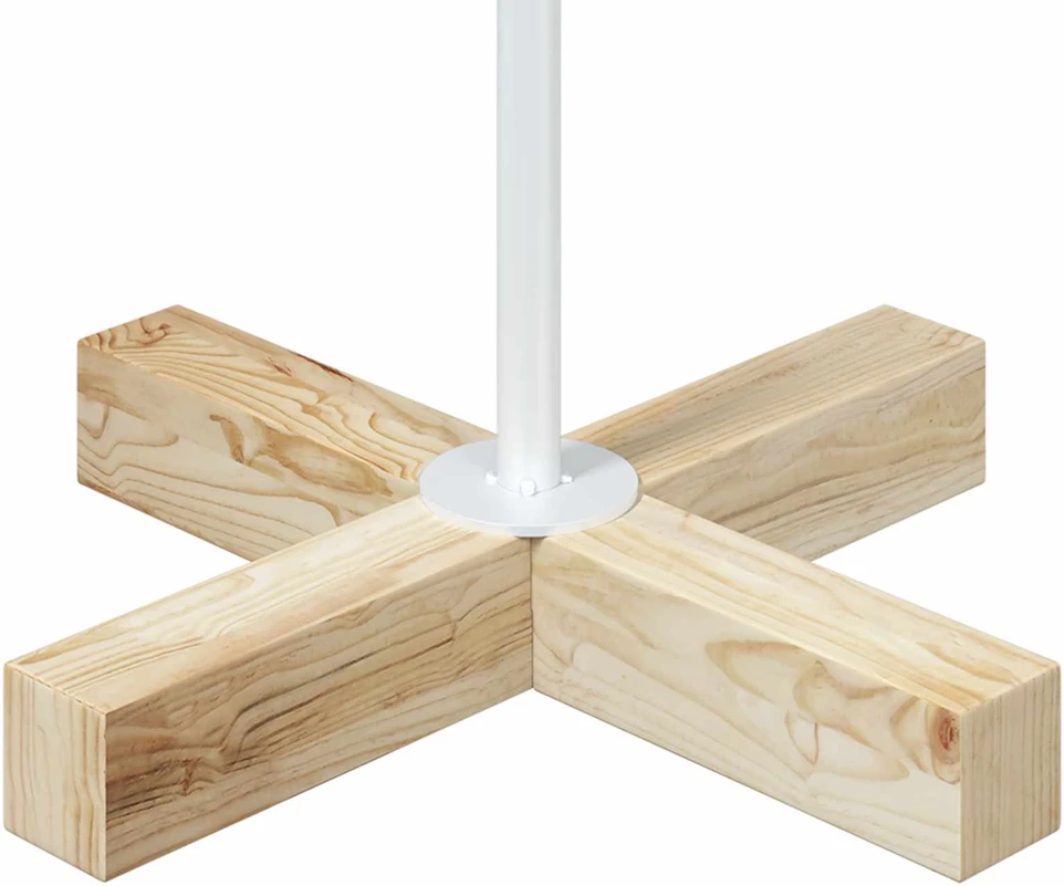 Metalinis Kalėdų medis KUOPIO 60 cm Plienas Balta
