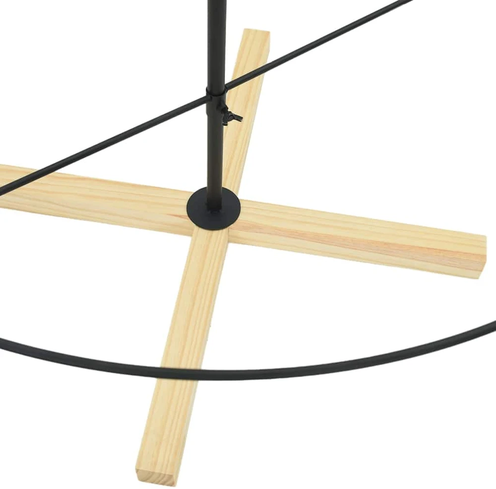 Kalėdų Kūgio Medis s stovu Juoda 180,5 cm Plienas
