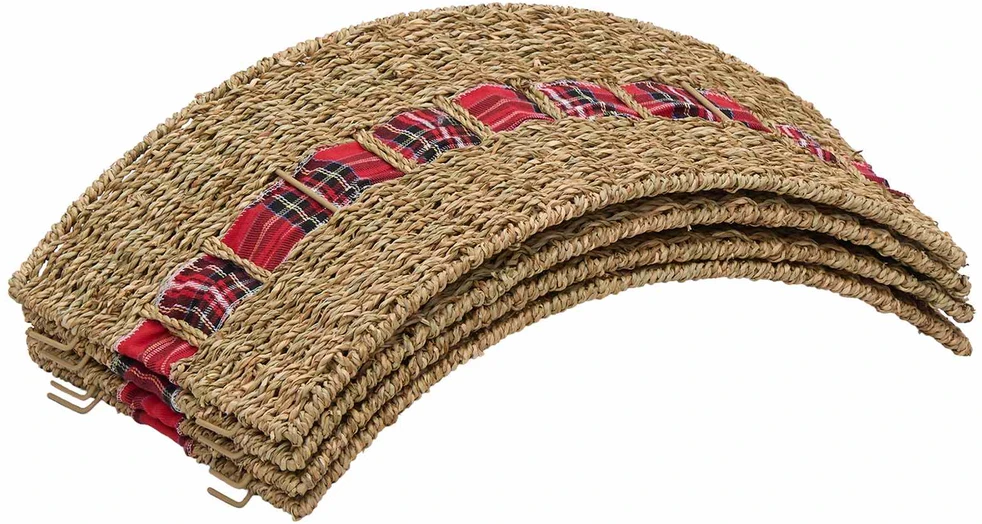 Kalėdų Medžio Apykaklė Apvali Natūrali Skersmuo 75 x 25 cm