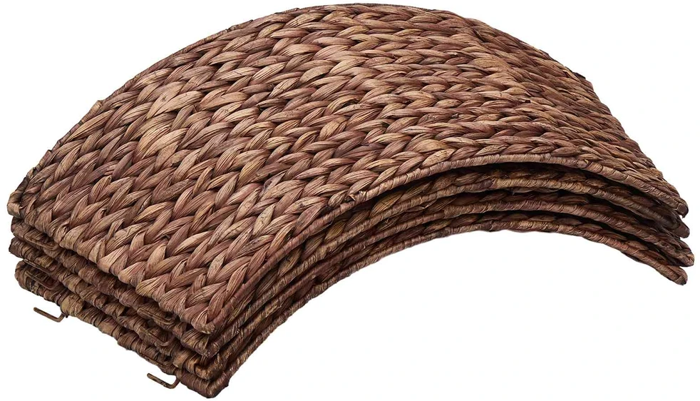 Kalėdų Medžio Apykaklė Apvali Ruda Ø 75 x 25 cm