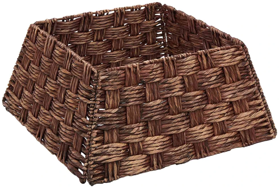 Kalėdų Medžio Apykaklė Kvadrato Rudas plovimas 60 x 60 x 28 cm