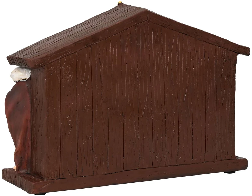 Kalėdų prakartėlė SALO 31 x 7,5 x 21,5 cm Derva Įvairiaspalvis