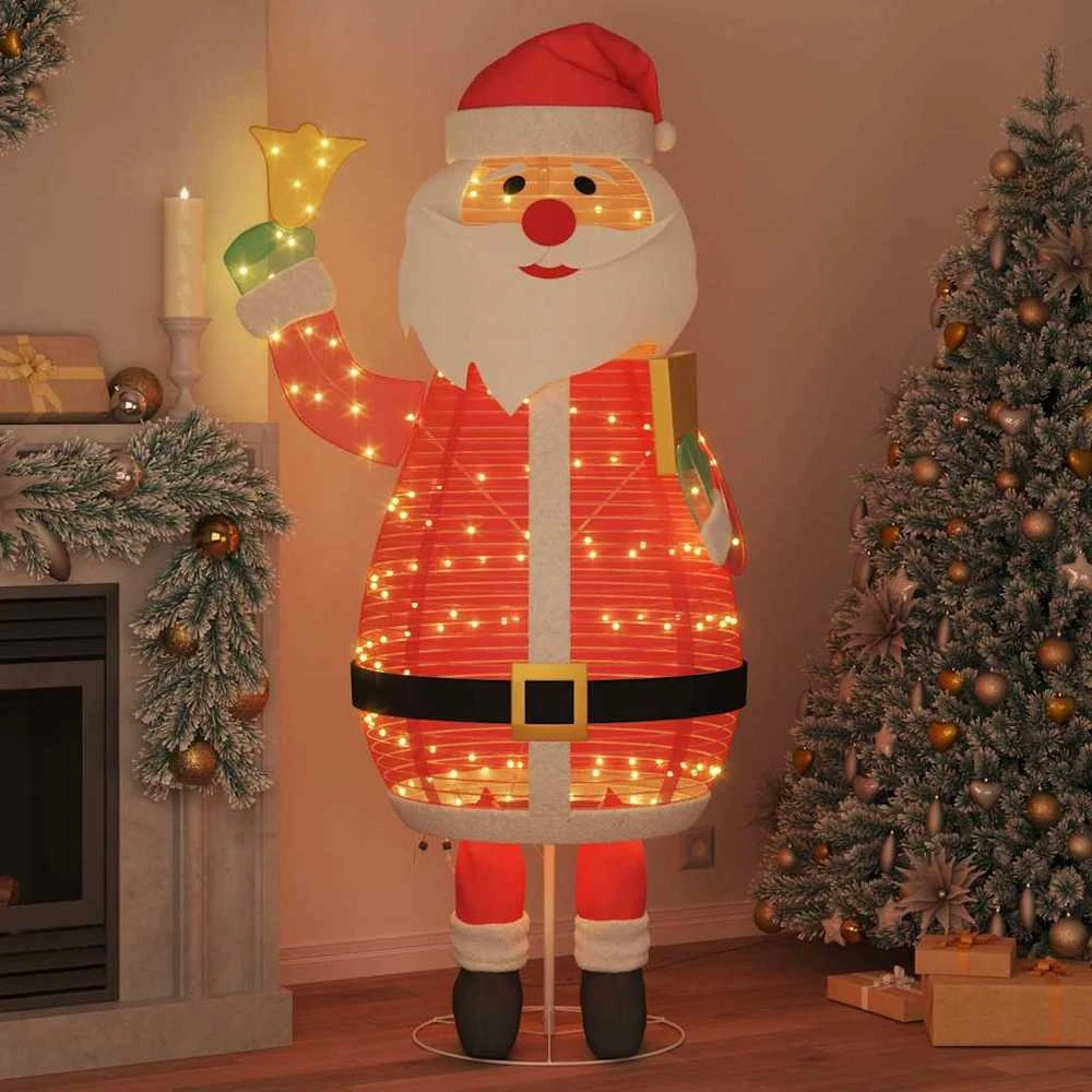 Kalėdų senelis 200 LED Šilta balta 100 x 180 cm Audinys