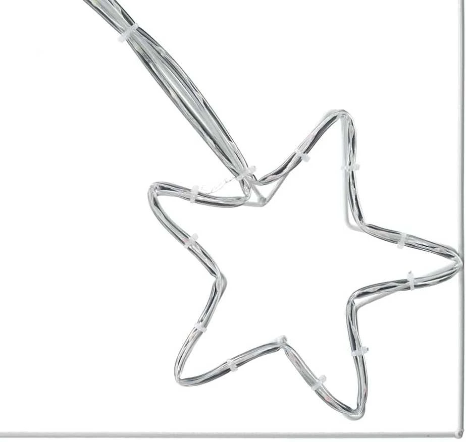Kalėdų Žvaigždė 432 LED Įvairiaspalvis 182 x 58 cm PVC