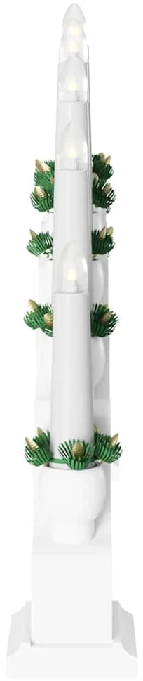 Kalėdų žvakių arkos su 10 LED žvakių 3 vnt. LED Šilta balta