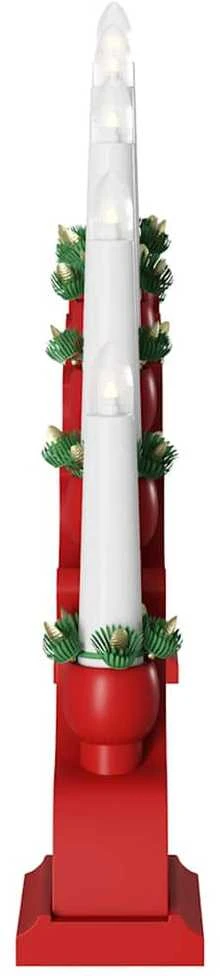 Kalėdų žvakių arkos su 10 LED žvakių 3 vnt. LED Šilta balta