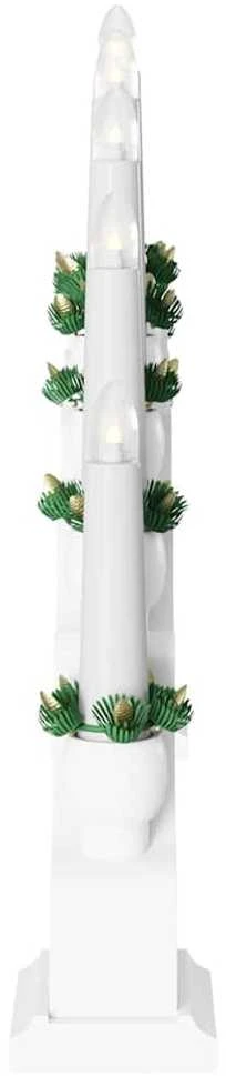 Kalėdų žvakių arkos su 10 LED žvakių LED Šilta balta