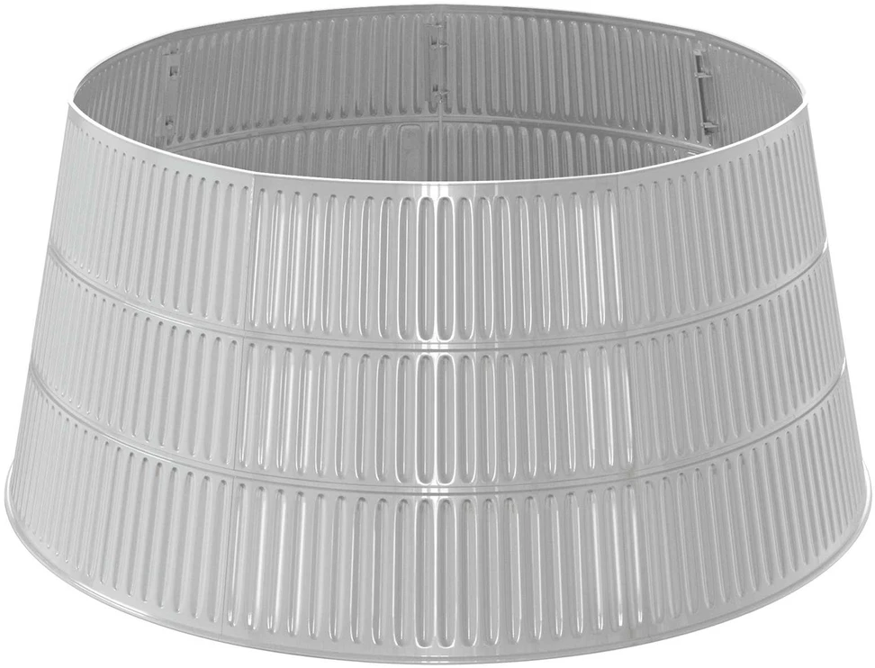Kalėdųeglutėssijonas Kūgio forma Sidabrinė Ø 56 x 25,5 cm