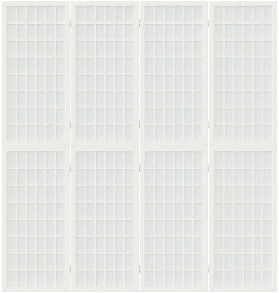 Kamb. pertvara, sulankst., 4 plokšt., japon., 160x170cm, balta