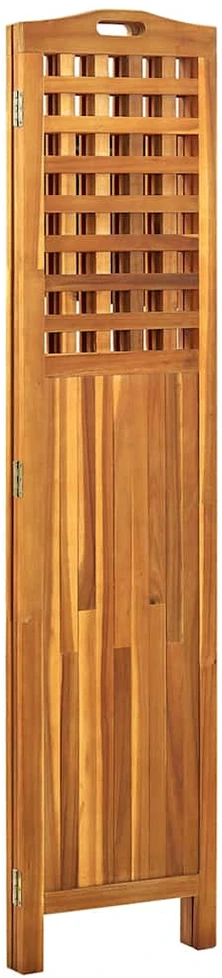 Kambario pertvara, 3 dalių, 121x2x170cm, akacijos masyvas