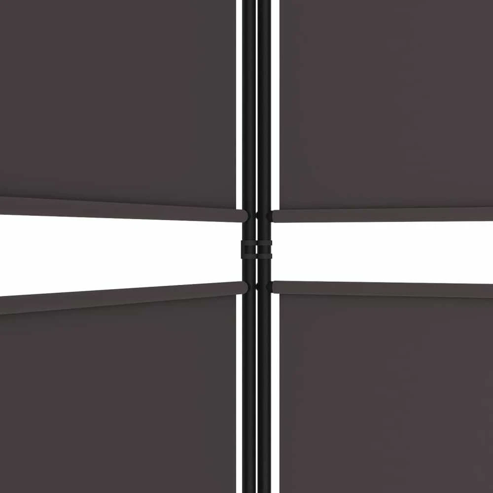 Kambario pertvara, 3 dalių, rudos spalvos, 150x220cm, audinys