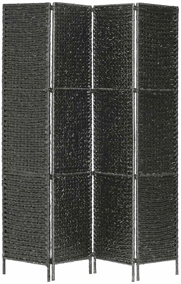Kambario pertvara, 4 d., juoda, 154 x 160 cm, vandens hiacintas