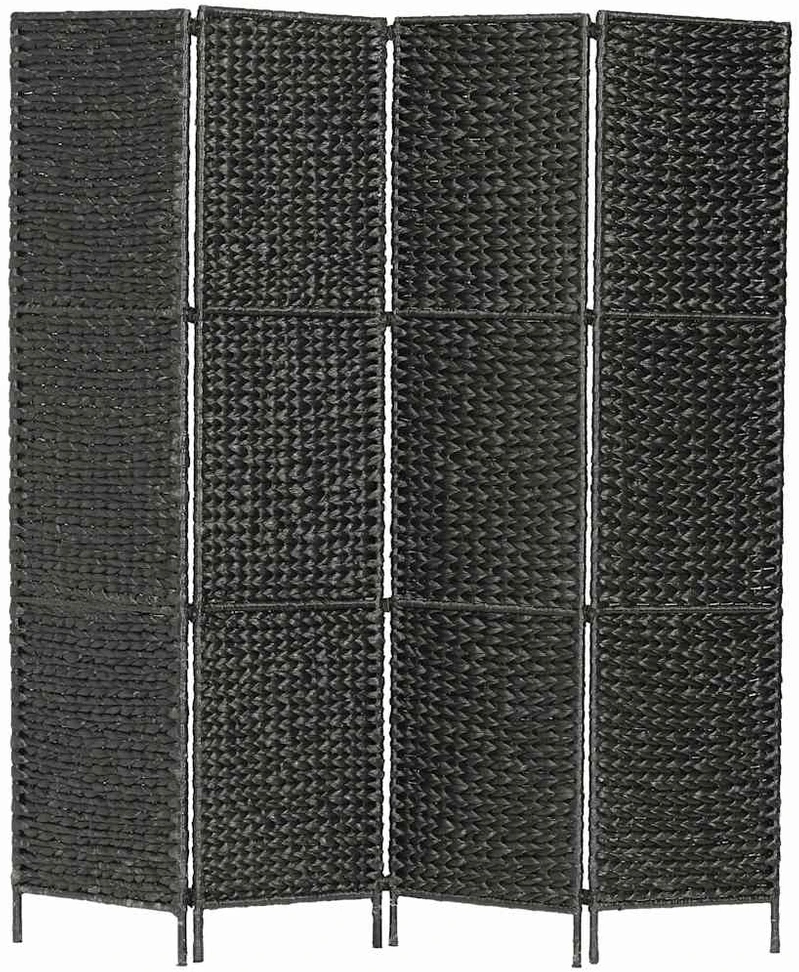 Kambario pertvara, 4 d., juoda, 154 x 160 cm, vandens hiacintas