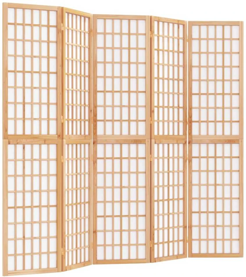 Kambario pertvara, 5 segmentai, 200x170cm, japoniška