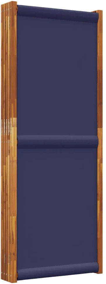 Kambario pertvara, 5 segmentai, tamsiai mėlyna, 350x180cm