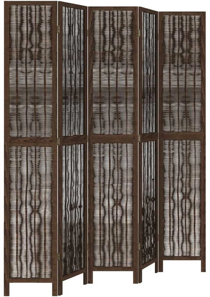 Kambario pertvara, 5 segmentai, tamsiai ruda, paulovnija