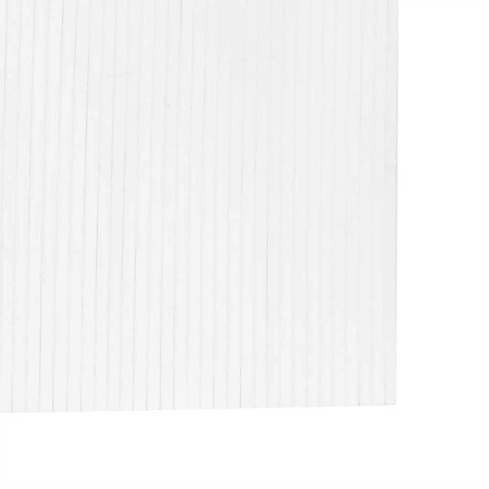 Kambario pertvara, baltos spalvos, 165x800cm, bambukas