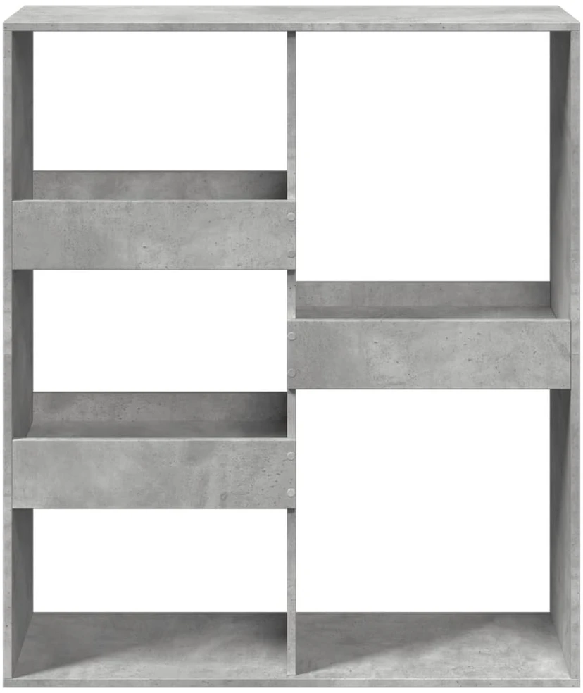 Kambario pertvara, betono, 100x33x115cm, apdirbta mediena