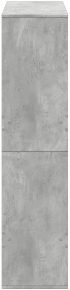 Kambario pertvara, betono, 100x33x135cm, apdirbta mediena