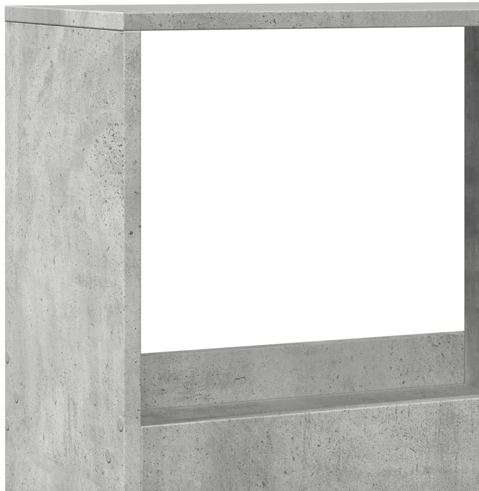 Kambario pertvara, betono, 100x33x175cm, apdirbta mediena
