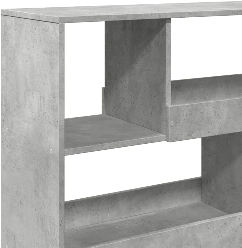 Kambario pertvara, betono, 100x33x94,5cm, apdirbta mediena
