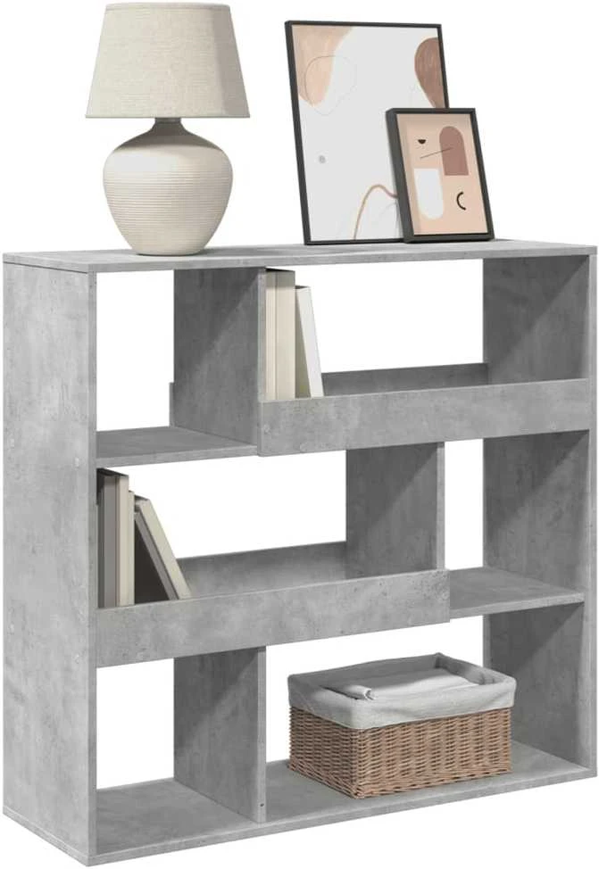Kambario pertvara, betono, 100x33x94,5cm, apdirbta mediena