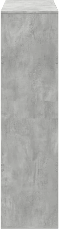 Kambario pertvara, betono pilka, 100x33x125,5cm, mediena