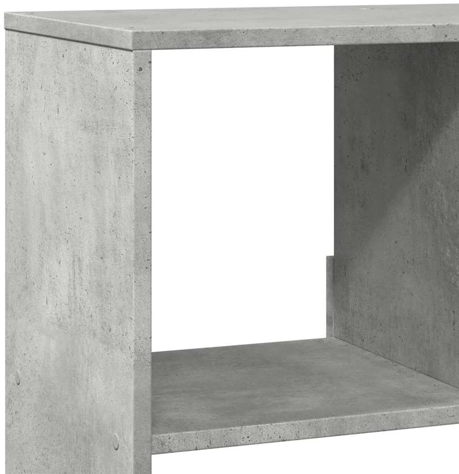 Kambario pertvara, betono pilka, 100x33x125,5cm, mediena